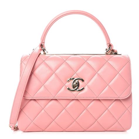 chanel pink quilted handbag|chanel pink bag 2021.